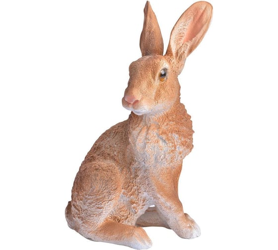 Изображение товара Садовая фигурка ФлораПласт Заяц сидит высота 34 см 067820