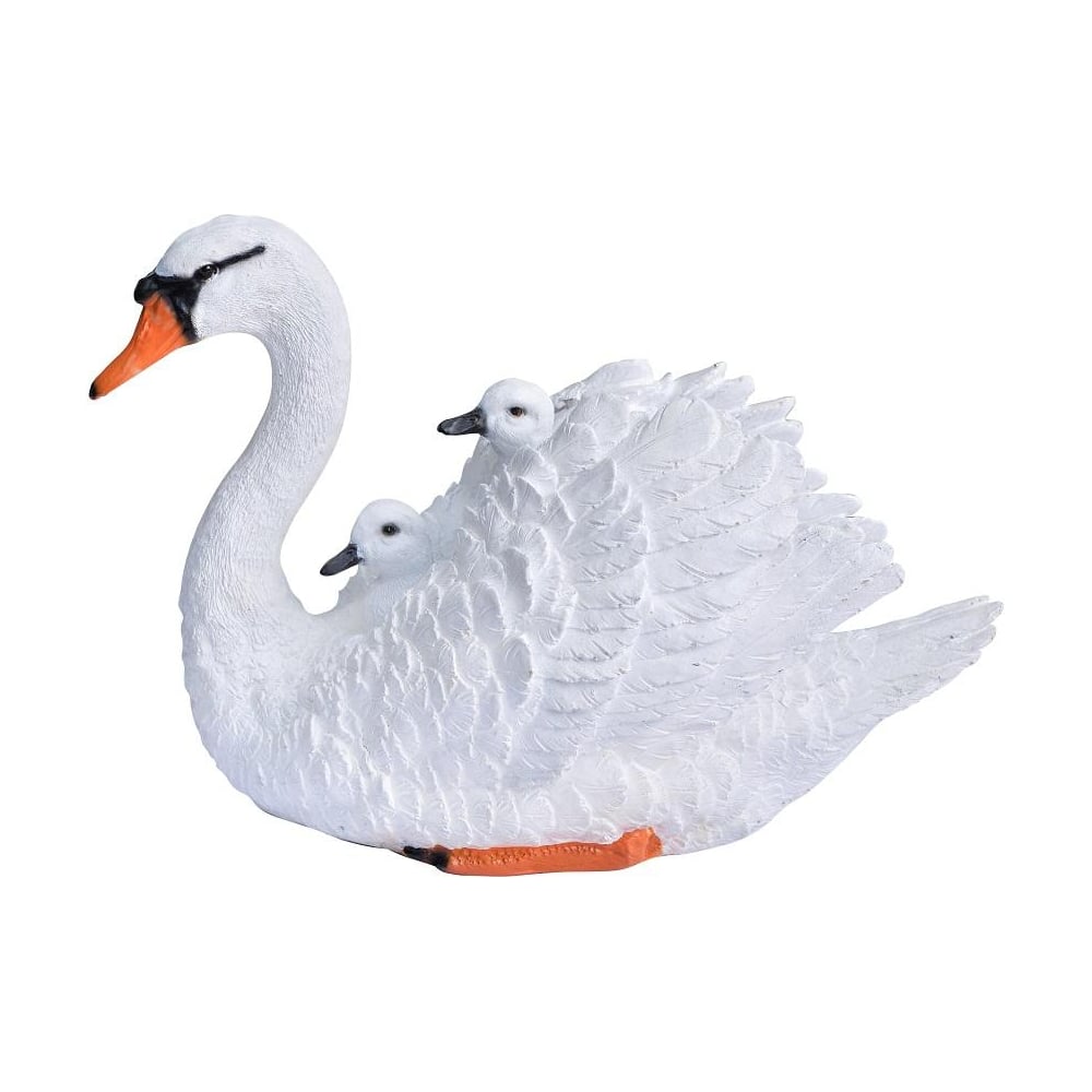 Садовая фигура ФлораПласт персик белый лебедь
