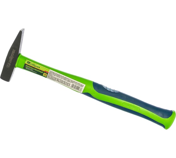 Изображение товара Слесарный молоток СИБРТЕХ 100 г, фибергласовая обрезиненная рукоятка 10316