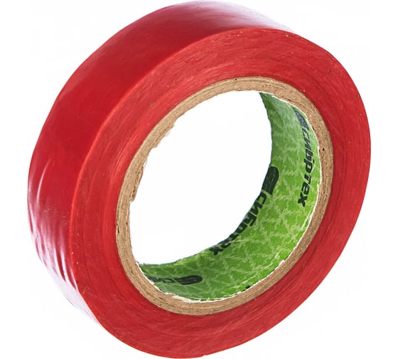 Изображение товара Изолента СИБРТЕХ ПВХ, 15 мм х 10 м, 130 мкм, красная 88789