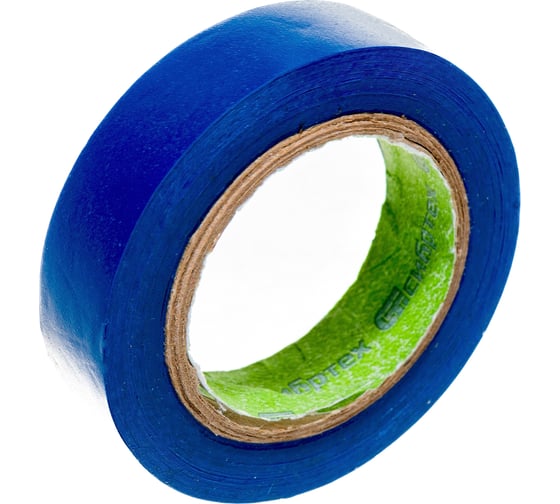 Изображение товара Изолента СИБРТЕХ ПВХ, 15 мм х 10 м, 130 мкм, синяя 88787