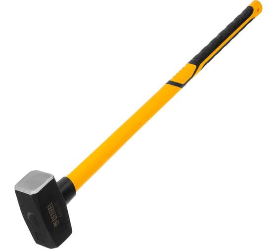 Изображение товара Кованая кувалда Denzel 4000 г, фибергласовая рукоятка c TPR покрытием, 880 мм 11023