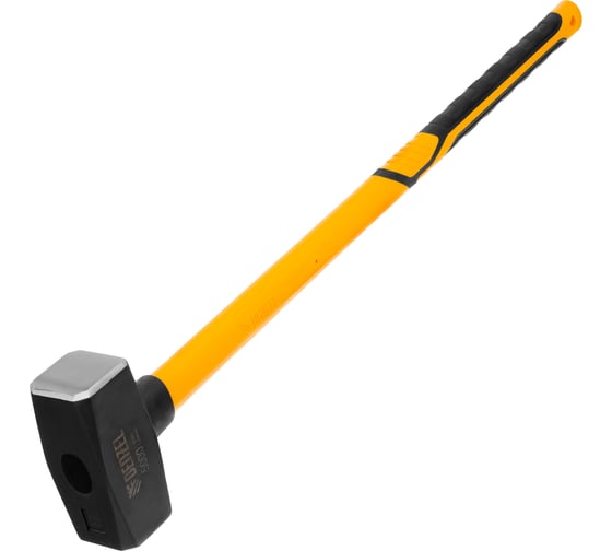 Изображение товара Кованая кувалда Denzel 5000 г, фибергласовая рукоятка c TPR покрытием, 880 мм 11024