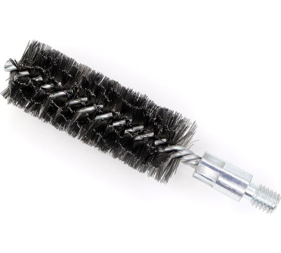 Изображение товара Ерш для очистки котлов, теплообменников, дымоходов OSBORN д38x100x160, сталь 0,30, посадка 1/2" резьба bsw 810.138-0003