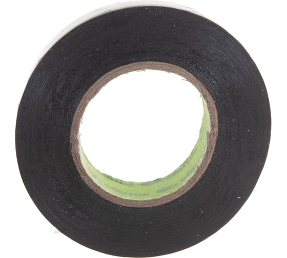 Изображение товара Изолента СИБРТЕХ ПВХ, 19 мм х 20 м, 130 мкм, черная 88794