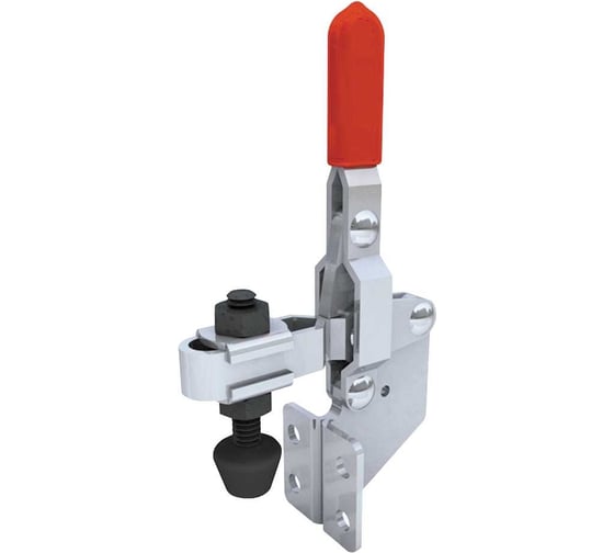 Изображение товара Прижимной вертикальный бугельный замок MFK-TORG с вертикальным основанием, цинк GH-101B