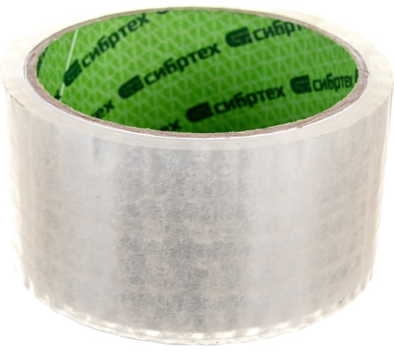 Изображение товара Клейкая лента СИБРТЕХ 48 мм х 40 м, прозрачный 88843