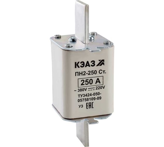 Изображение товара Плавкая вставка КЭАЗ ПН2 250 С 200А У3 120119