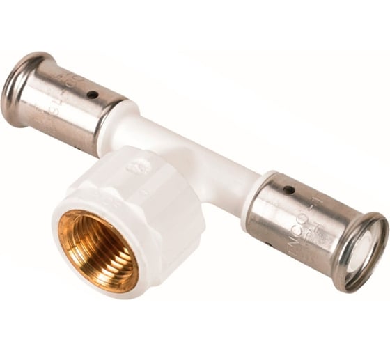 Изображение товара Тройник Henco вр, пвдф пресс (белый), 32x3/4"x32 13PKW-320532