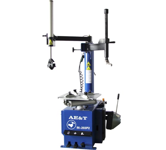 Изображение товара Полуавтоматический шиномонтажный стенд c третьей рукой 220 B AE&T M-203P2