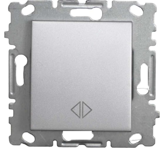 Изображение товара Переключатель промежуточный Metronex Electric Silver без рамки FVK010121SRM