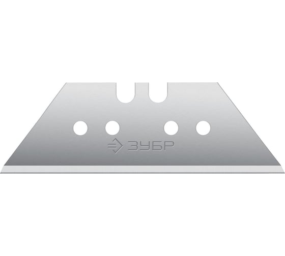 Изображение товара Лезвие трапециевидное, сталь У8А, Тип А24, 5 шт. Зубр 09712-24-5