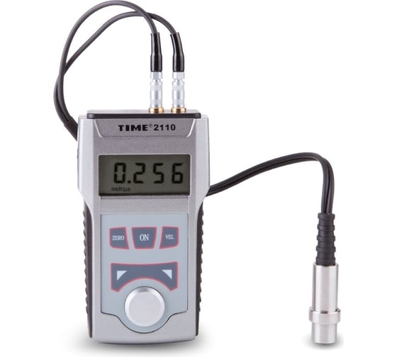 Изображение товара Портативный ультразвуковой толщиномер Time Group Inc с датчиком 5,0 МГц (дискр. 0,01мм) TIME 2113
