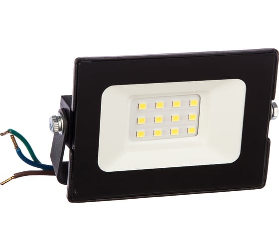 Изображение товара Прожектор LED SMD, черный, 10Вт, 230В, 6500К Ultraflash LFL-1001 C02 12313