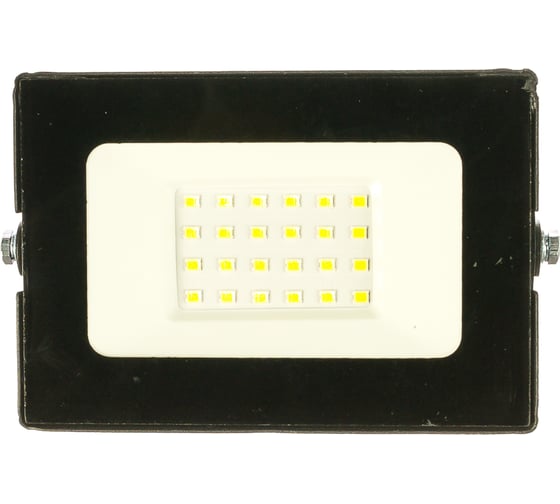 Изображение товара Прожектор LED SMD, черный, 20Вт, 230В, 6500К Ultraflash LFL-2001 C02 12315