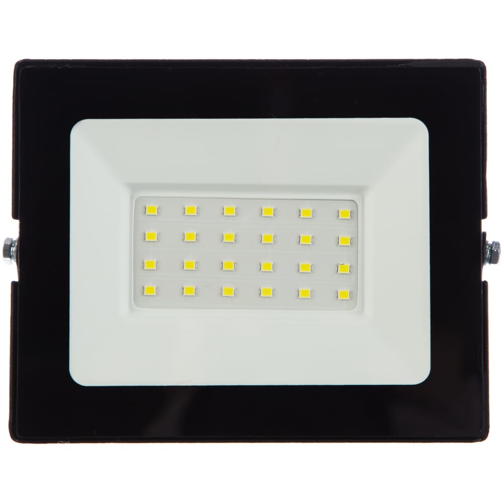 фото Прожектор led smd, черный, 30вт, 230в, 6500к ultraflash lfl-3001 c02 12316