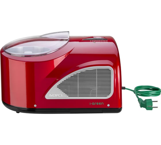 Изображение товара Мороженица с компрессором Nemox GELATO NXT1 L'AUTOMATICA Цвет красный. Прямой привод.ГазR290a. Чаша нерж.сталь. Объем1,7л. 220-240V50-60Hz 150W 003A600940R00 003A600940R02