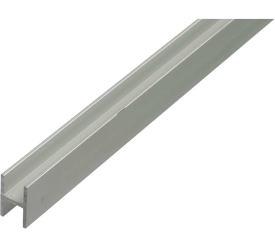 Изображение товара Профиль H-обр. ALBERTS алюм. серебр. 19x30x1,5x1000 мм 485627