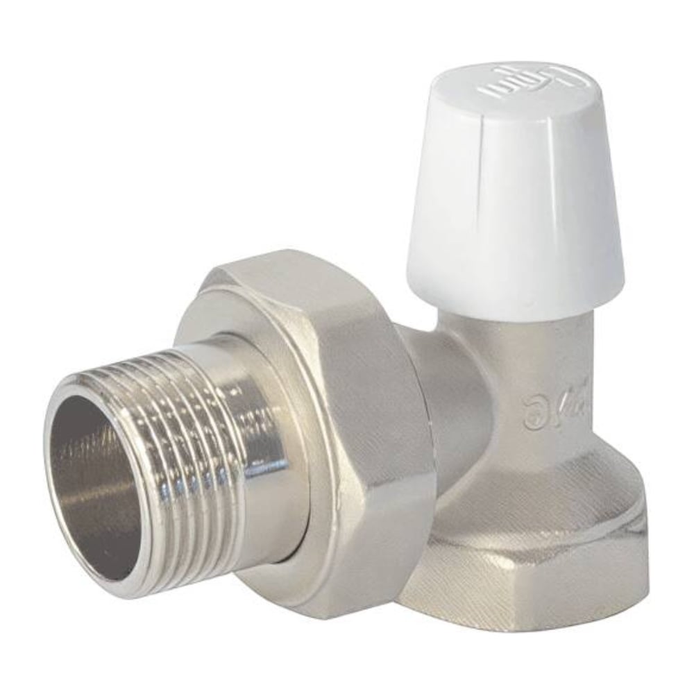 Изображение товара Запорный угловой клапан Ogint 15 мм для систем водоснабжения и отопления