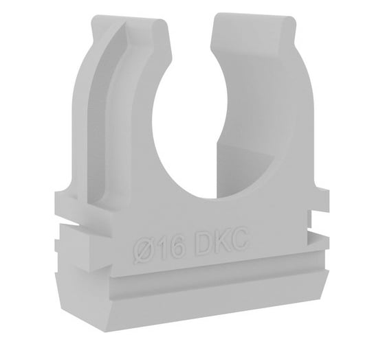 Изображение товара Держатель для труб DKC клипса d16мм 100шт 51016DIY