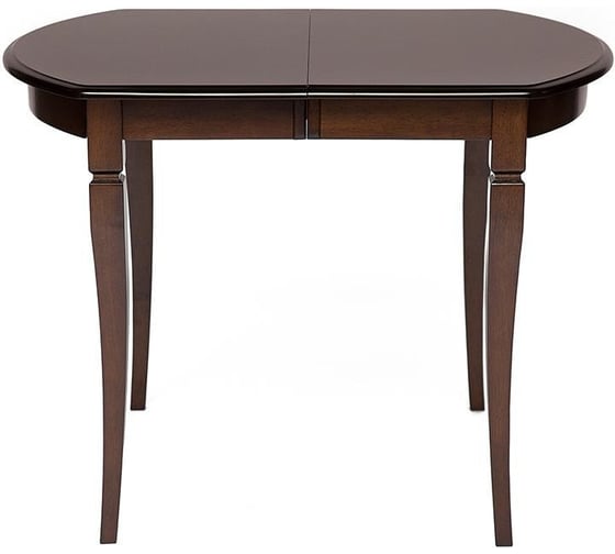 Изображение товара Раскладной стол Tetchair modena md-t4ex дерево гевея/МДФ, 100+29x75x75 см, tobacco 10393