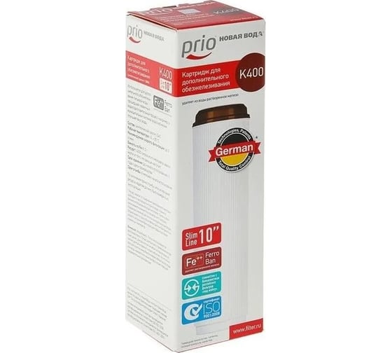 Изображение товара Картридж Prio Новая вода К 400 K 400