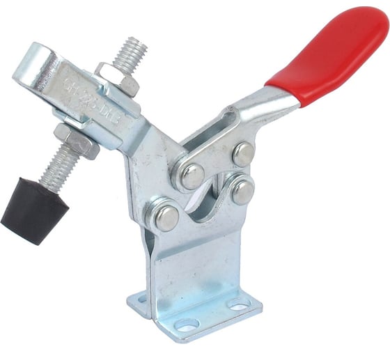 Изображение товара Механический зажим с горизонтальной ручкой, усилие 227кг WOODWORK GH-225-DHB