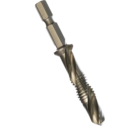 Изображение товара Комбинированный метчик: метчик+сверло+зенкер M10x1.5мм HSS RUKO 270019