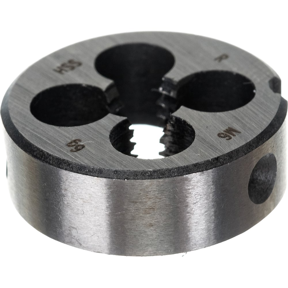 Изображение товара Плашка HSS M6 шаг 1.0мм RUKO 237060 для нарезки резьбы по металлу