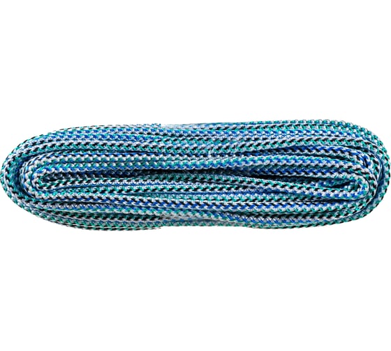 Изображение товара Вязаный полипропиленовый шнур, цветной, моток, 6мм х 20м Эбис 00005