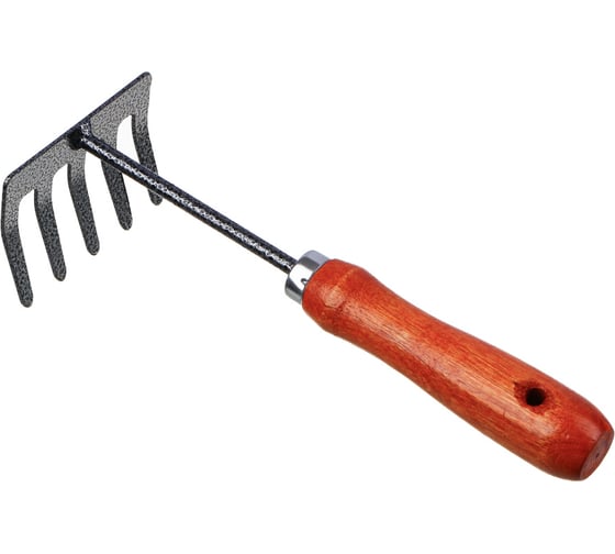 Изображение товара Садовые грабельки INBLOOM 25x8.5 см, металл, дерево 181-074