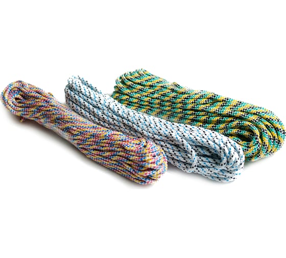 Изображение товара Плетеный полипропиленовый шнур, 40-прядный, моток, 14мм х 50м Эбис 00014