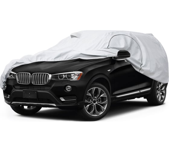 Изображение товара Чехол-тент на автомобиль AUTOPROFI кроссовер (джип), водонепроницаемый, 570x203x160 см SUV-570 (GRAND)