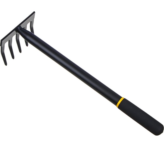 Изображение товара Садовые грабельки INBLOOM с антискользящей ручкой, 41x11.5 см, металл 181-079