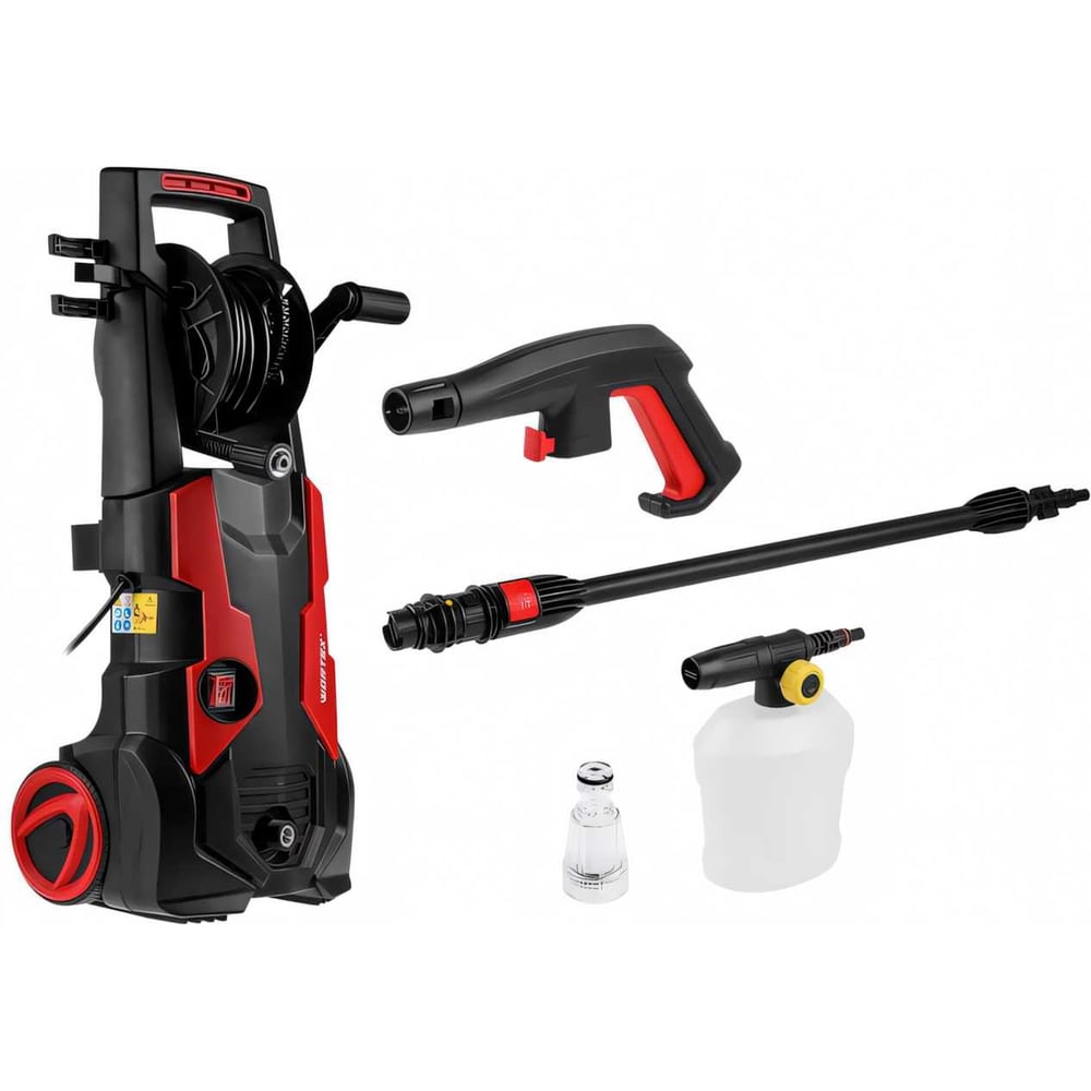 Изображение товара Мойка высокого давления WORTEX PW 1523-1 150 бар, 1.9 кВт, пеногенератор