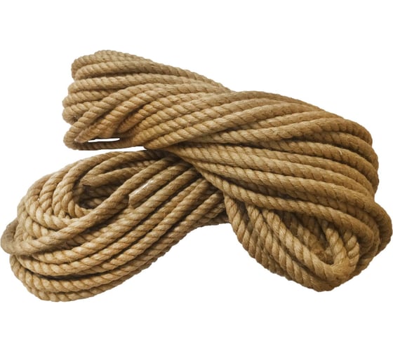 Изображение товара Джутовый канат, моток, 16мм х 12м Эбис 00057