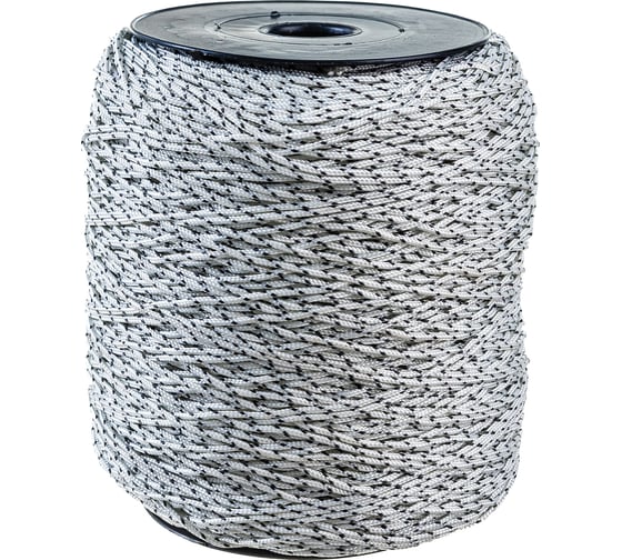 Изображение товара Полиамидная капроновая веревка, 16-прядная, катушка, 2мм х 500м Эбис 00058
