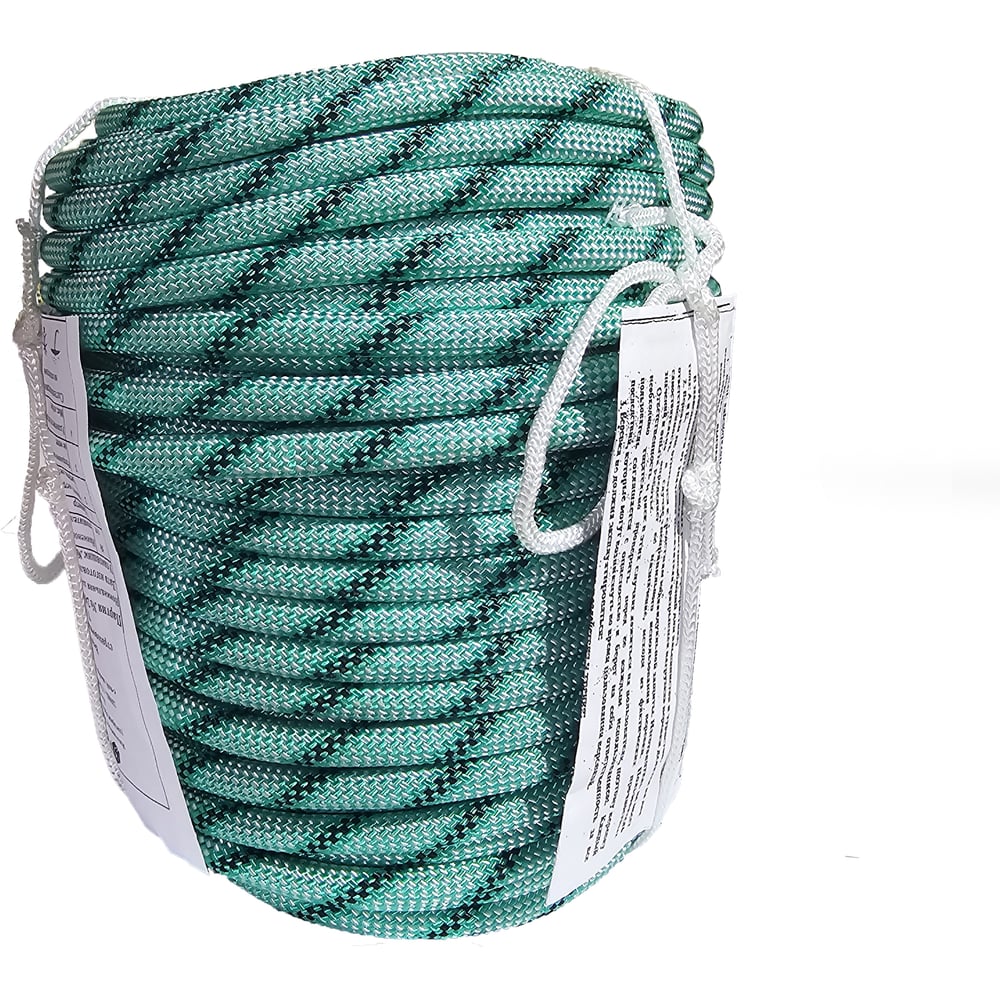 Изображение товара Страховочно-спасательная веревка 48-прядная Статика ВСС 10мм 100м АзотХимФортис