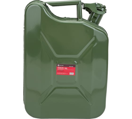 Изображение товара Канистра стальная 10 литров Рустрейд СИ-01491