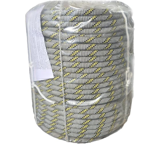 Изображение товара Высокопрочная страховочная веревка АзотХимФортис 48-прядная, Статика ВСС, бобина, 11ммх100м 71040