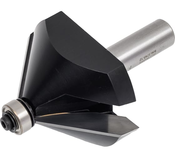 Изображение товара Фреза фасочная с подшипником угол=45°, 57.2х80 мм, S=12 мм WOODWORK 936.5745.12