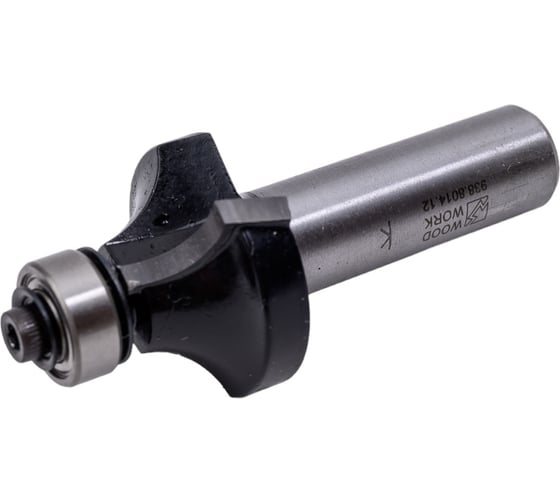 Изображение товара Фреза радиусная с подшипником R=7.9 мм, 28.6х64 мм, S=12 мм WOODWORK 938.8014.12