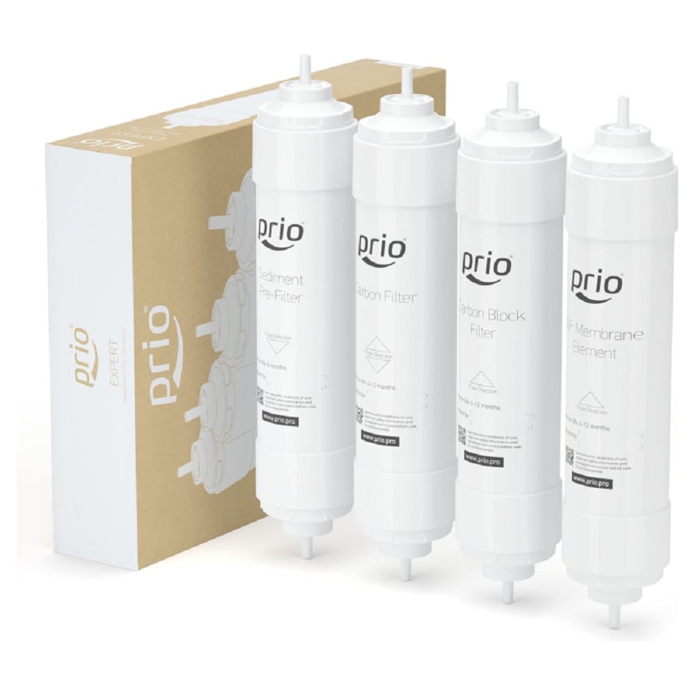Изображение товара Комплект сменных картриджей для фильтра М400 Prio Новая вода К 686 Изображение товара Комплект сменных картриджей для фильтра М400 Prio Новая вода К 686