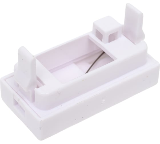 Изображение товара Лицевая панель 1 порта SUPRLAN (45x22,5, Keystone, шторка) 10-0319