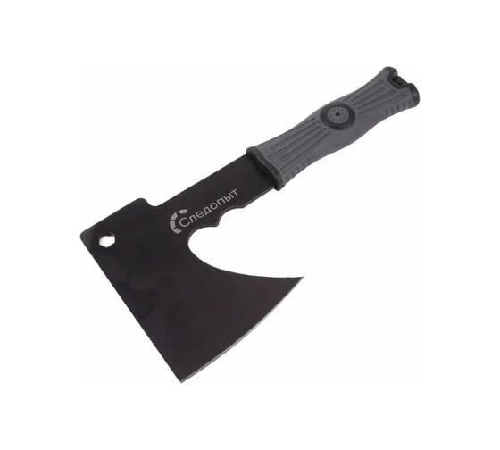 Изображение товара Туристический топор Следопыт 240х130х85 мм, 350 г, с обрезиненной ручкой, в чехле PF-AT-10