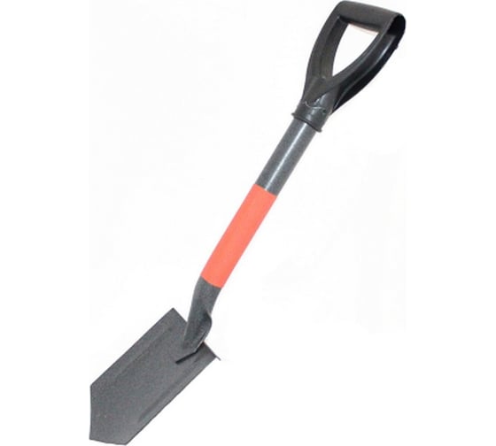 Изображение товара Автомобильная штыковая лопата Следопыт металлический черенок с ручкой, в чехле PF-SF-05