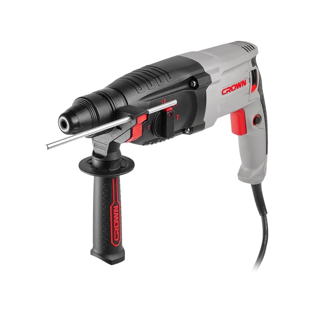 Изображение товара Перфоратор Crown CT18182 BMC мощный и надежный полупрофессиональный инструмент для бетона и кирпича