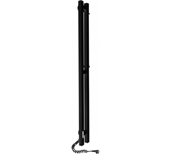 Изображение товара Полотенцесушитель Laris Прайм сухой ТЭН, дуэт чкч 80/1200 левый, тэн черный ru 73207608