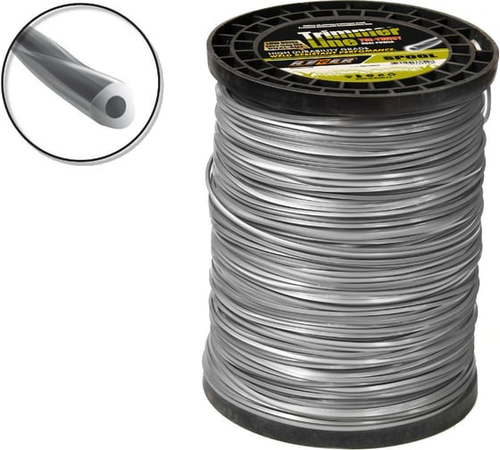 Изображение товара Леска триммерная TRI-TWIST (2.4 мм; 230 м; витая) Rezer 03.007.00122