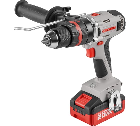 Изображение товара Аккумуляторный ударный шуруповерт Crown bl CT21093HMX-4 BMC